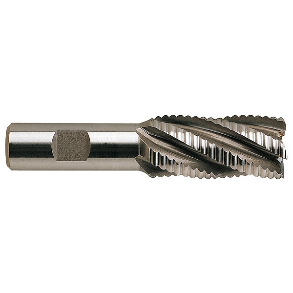 Sq. End Mill, Single End, HSS, 2
