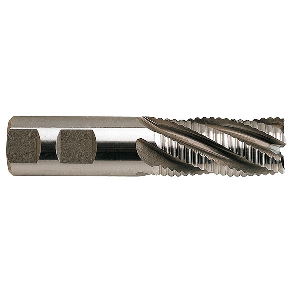 Square End Mill, Single End, 1/2", Cobalt