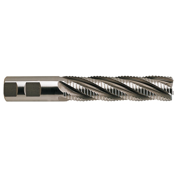 Square End Mill, Single End, 1/2", Cobalt
