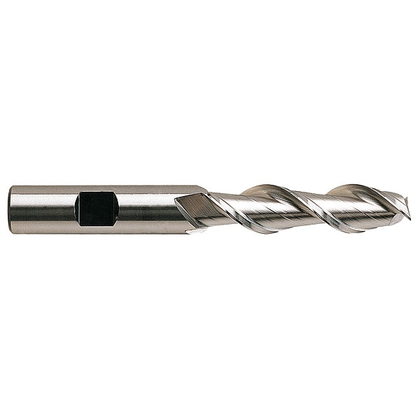 Square End Mill, 2 in, HSS