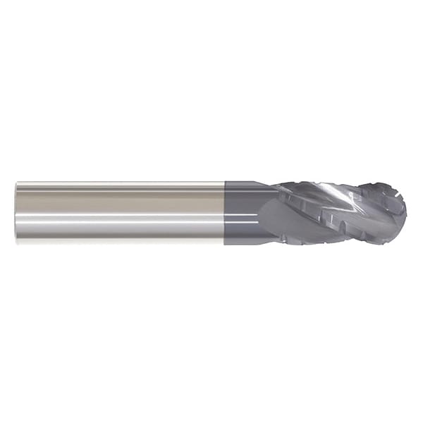 Roughing End Mill, 0.125 in, Carbide