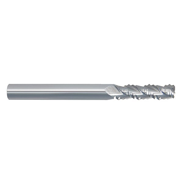 Corner Chamfer End Mill, 3/16", Carbide
