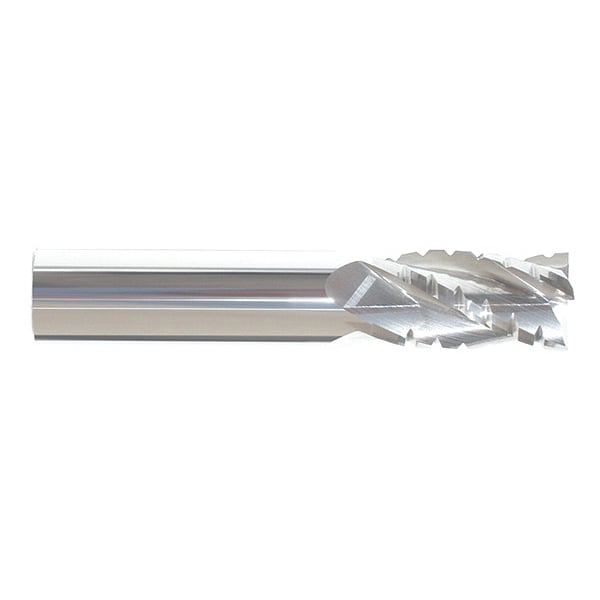 Cor Rad End Mill, 1", Carb, 0" rad