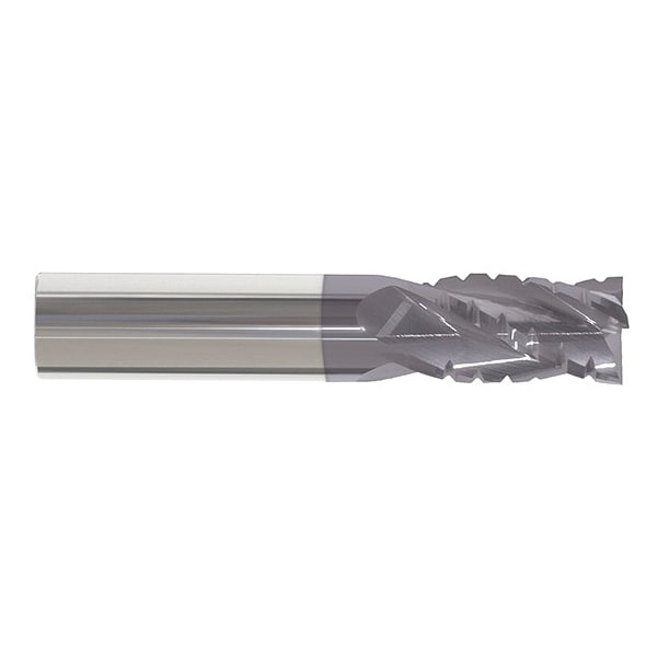 Roughing End Mill, 0.75 in, Carbide