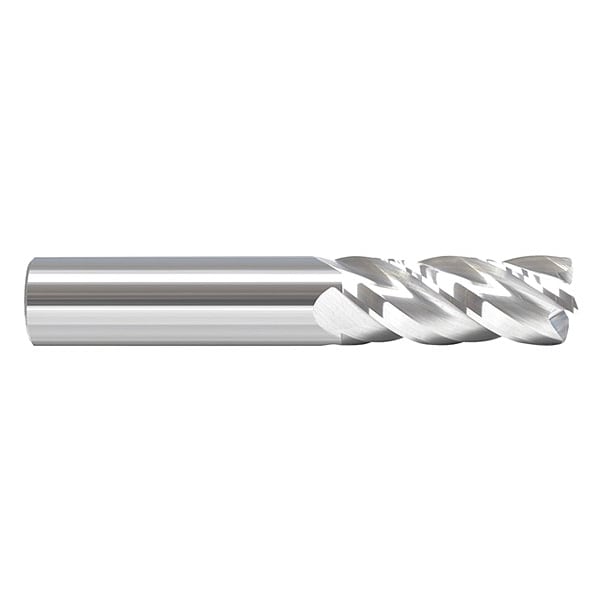 Cor Rad End Mill, 1", Carb, 0" rad