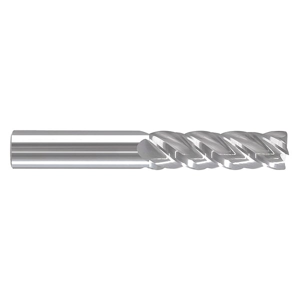 Cor Rad End Mill, 1", Carb, 0" rad