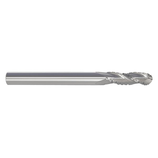 Roughing End Mill, 1 in, Carbide
