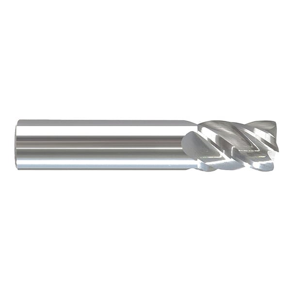 Cor Rad End Mill, 1/2", Carb, 0" rad