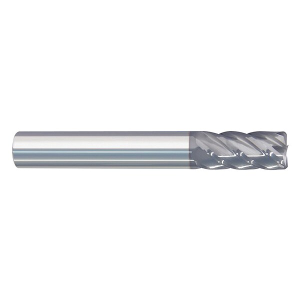 Corner Radius End Mill, 0.125 in
