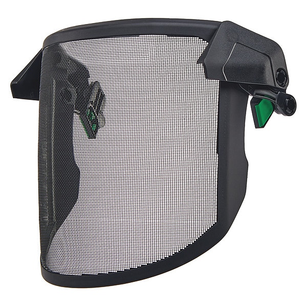 Face Shield, Clear Visor, Steel, Not Applicable Suspension, Anti-Fog ; Anti-Scratch Lens