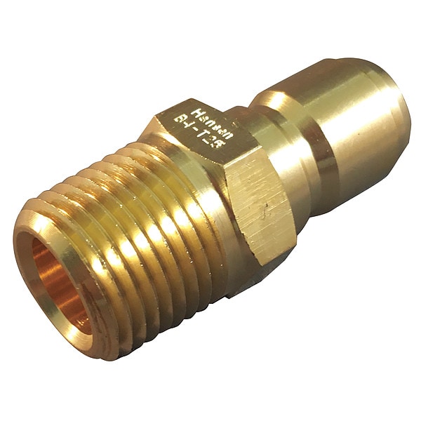 Hydraulic Quick Connect Hose Coupling, 303 Stainless Steel Body, Push-to-Connect Lock, ST Series
