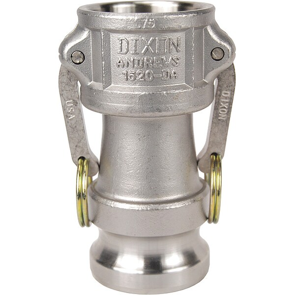 Cam and Groove Coupling, 1-1/2", 2", SS