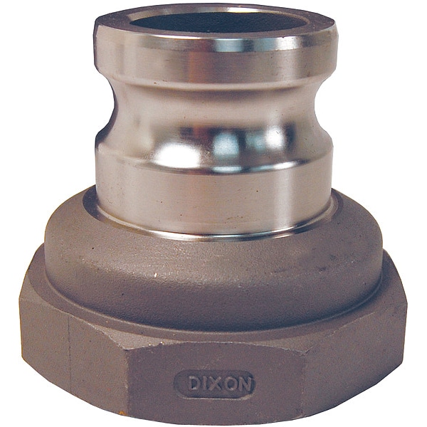 Cam and Groove Adapter, 2", 3", 316 SS