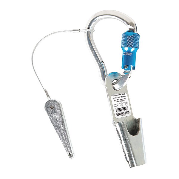 Rope Clamp Adjuster, 425 lb, Steel, For Use With: Rescue Unit