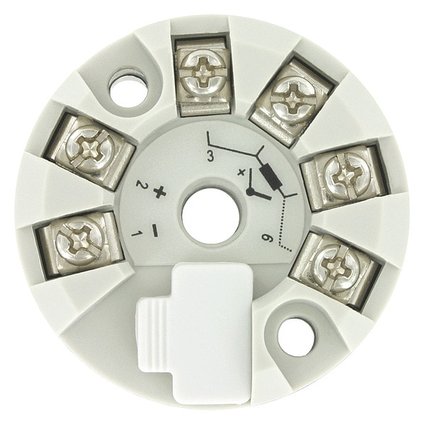 Universal head mount temperature transmitter