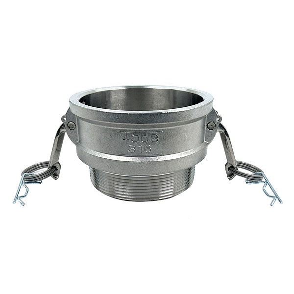 Cam and Groove Coupling, 4", 316 SS