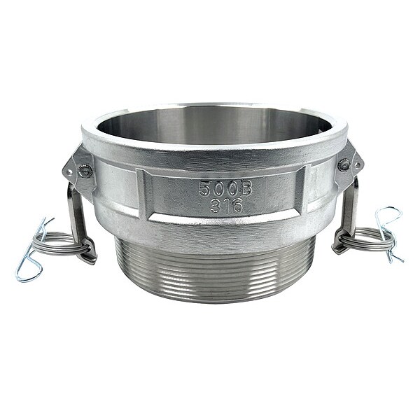 Cam and Groove Coupling, 5", 316 SS
