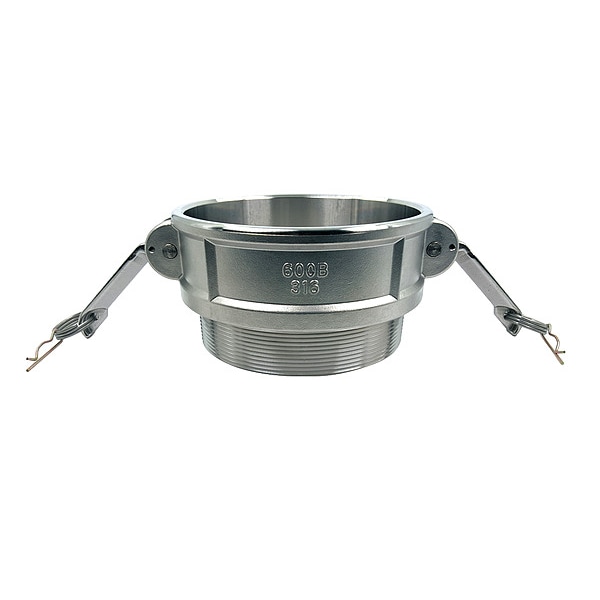 Cam and Groove Coupling, 6", 316 SS