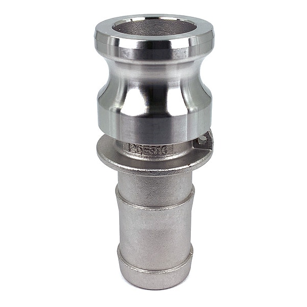 Cam and Groove Adapter, 1-1/4", 316 SS