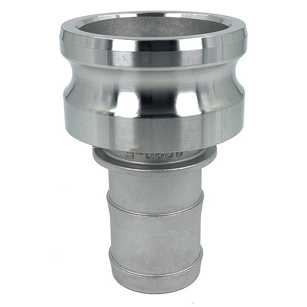 Cam and Groove Adapter, 3", 316 SS, For Hose I.D.: 2 in