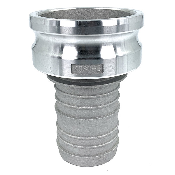 Cam and Groove Adapter, 4", Aluminum