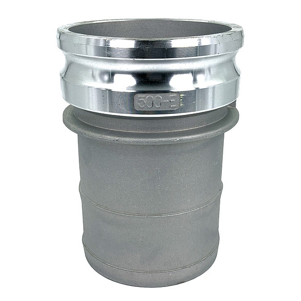 Cam and Groove Adapter, 5", Aluminum