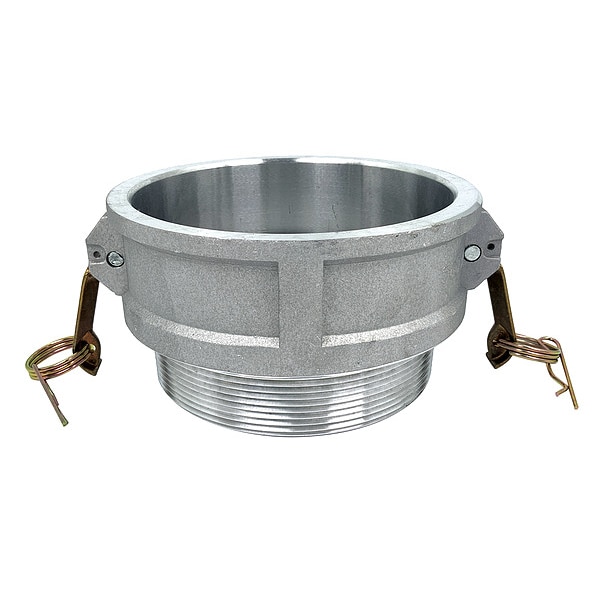 Cam and Groove Coupling, 5", Aluminum, Fitting Type: MNPT