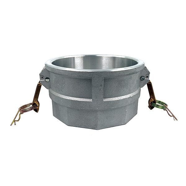 Cam and Groove Coupling, 5", Aluminum
