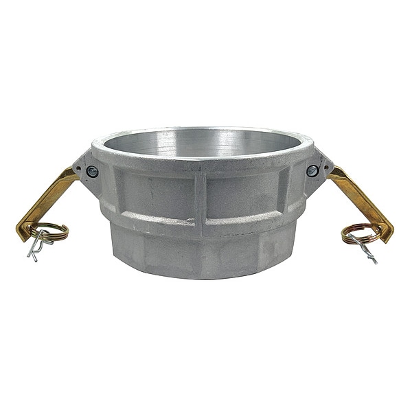 Cam and Groove Coupling, 6", Aluminum