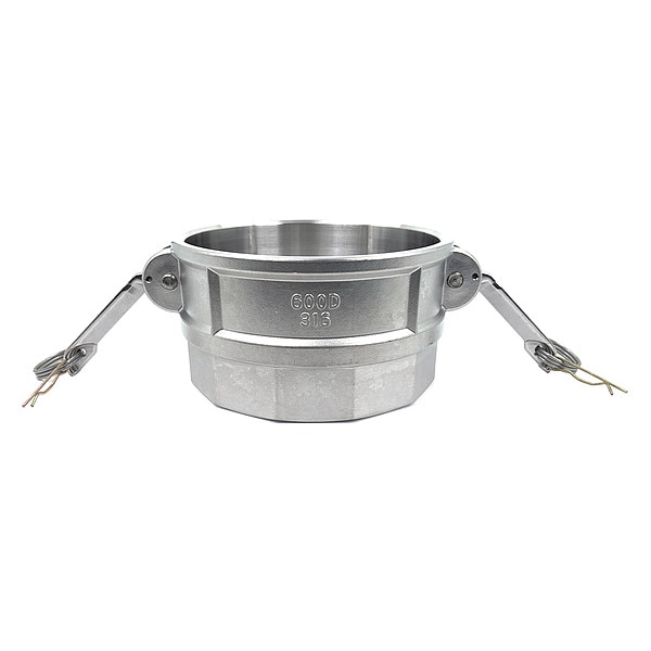 Cam and Groove Coupling, 6", 316 SS