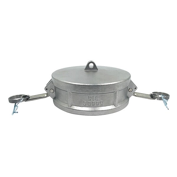 Cam and Groove Adapter, 5", 316 SS