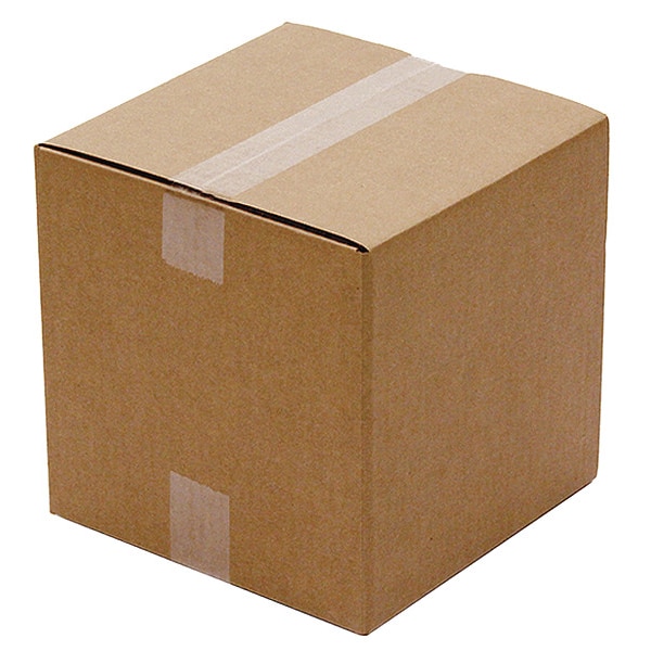 36 in x 36 in x 36 in Shipping Box, Kraft, Corrugate, Single Wall, 200#