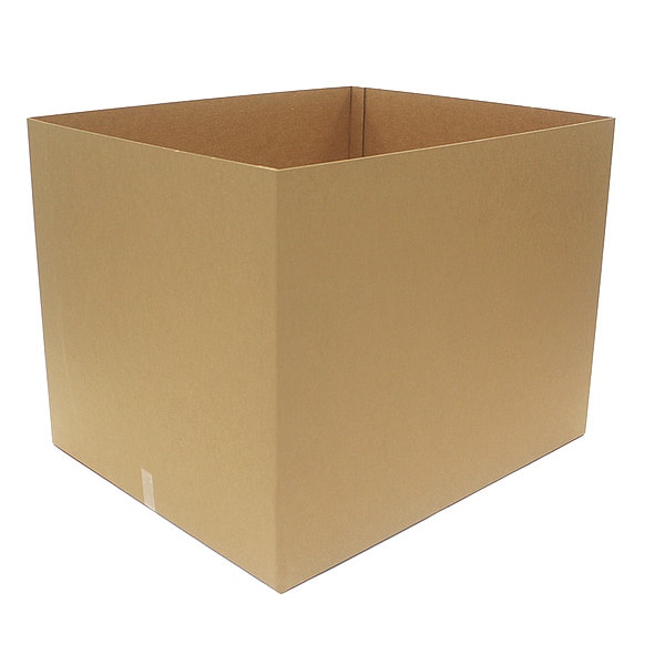 46 3/4 in x 38 3/4 in x 48 in Shipping Box, Kraft, Corrugate, Triple Wall, 155 ECT