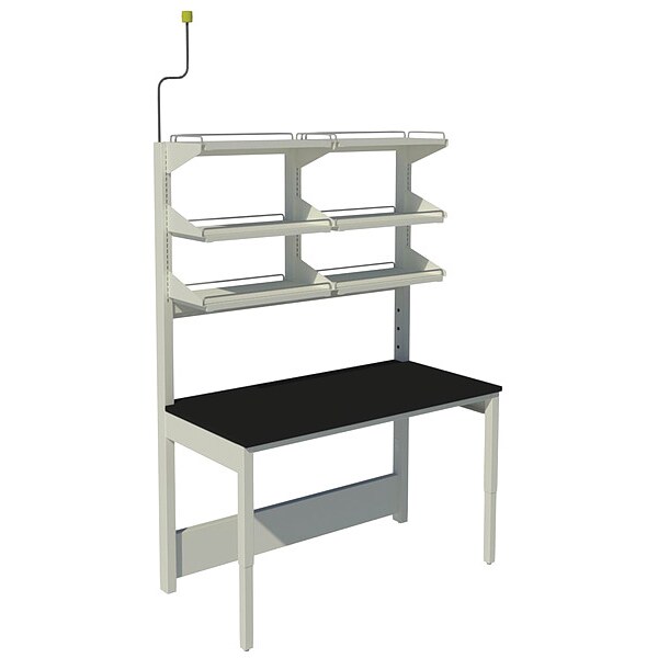 Mobile Lab Table, 60" W, 84" H