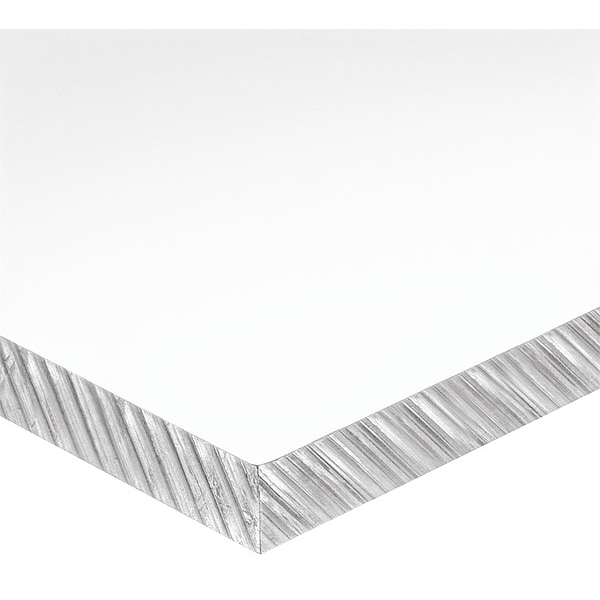 Colorless Acrylic Sheet Stock 48" L x 24" W x 0.118" Thick