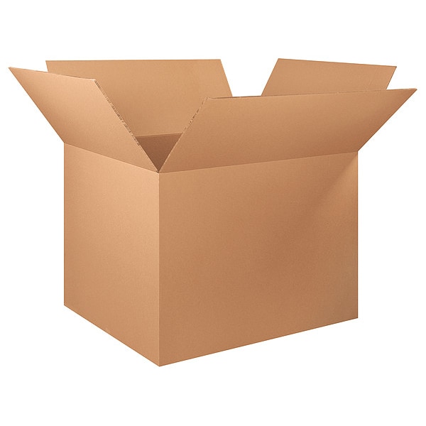 50 5/8 in x 39 5/8 in x 35 5/8 in Shipping Box, Kraft, Corrugate, Double Wall, 51 ECT