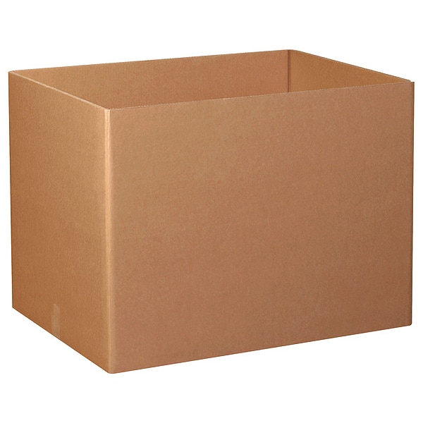 40 in x 30 in x 30 in Shipping Box, Kraft, Corrugate, Triple Wall, 90 ECT