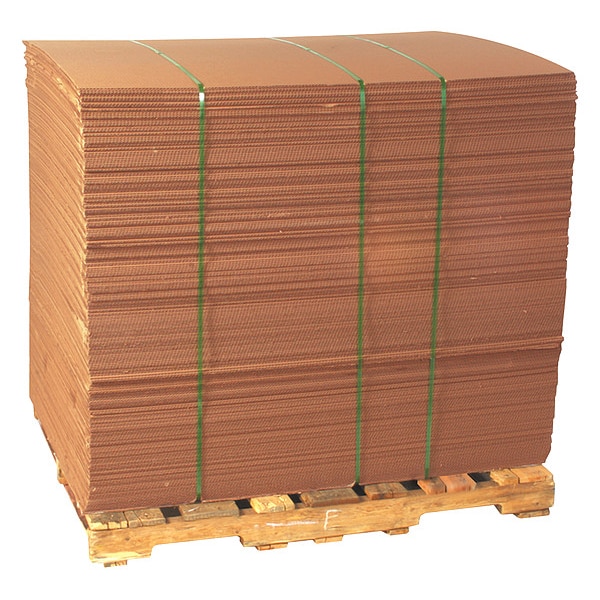 Double Wall Corrugated Sheets, 48" x 60", Kraft