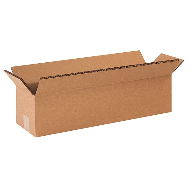 48 in x 12 in x 12 in Shipping Box, Kraft, Corrugate, Double Wall, 48 ECT