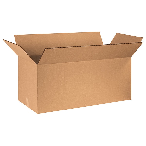 40 in x 20 in x 20 in Shipping Box, Kraft, Corrugate, Double Wall, 48 ECT