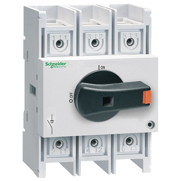 Disconnect Switch, 125 A, 480V AC, Gray