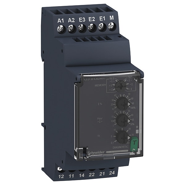 AdjCurrntSensorRelay, 8A, 380-415VAC, 12Pin