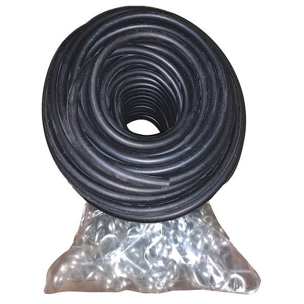 Bungee Cord, 1/2" W, Black