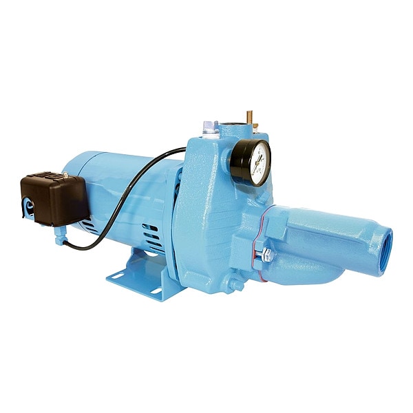 ConvertibleWellJetPump, 1/2hp, 115/230VAC