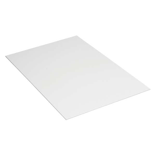 Plastic Corrugated Sheets, 48" x 96", White