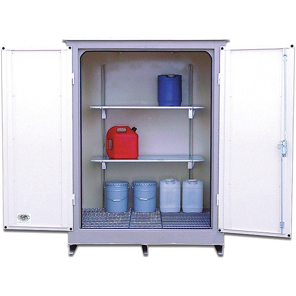 SafetyStorageLockerShelfKit, Gray