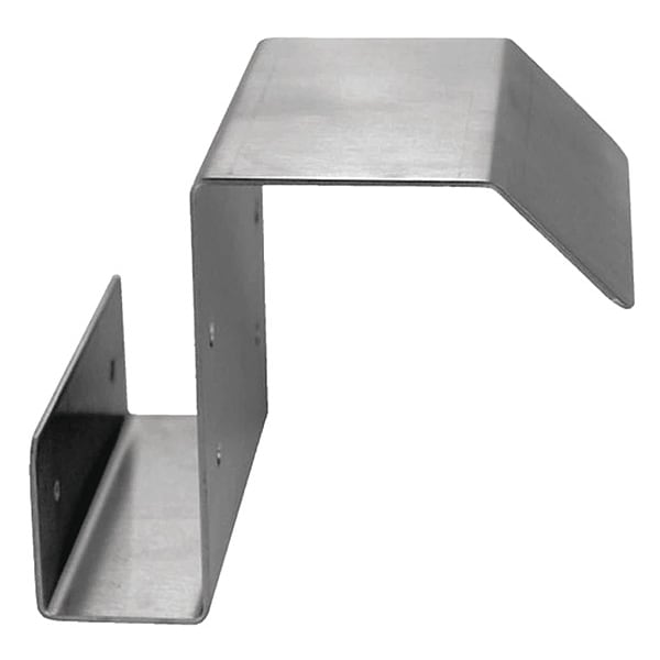 Door Pull, Stainless Steel, 5-1/2" W, 5" L