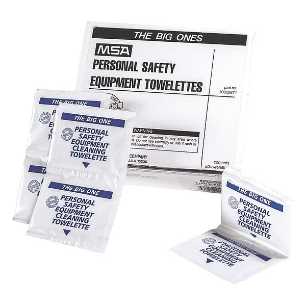 Respirator Wipes, Size 8" x 11