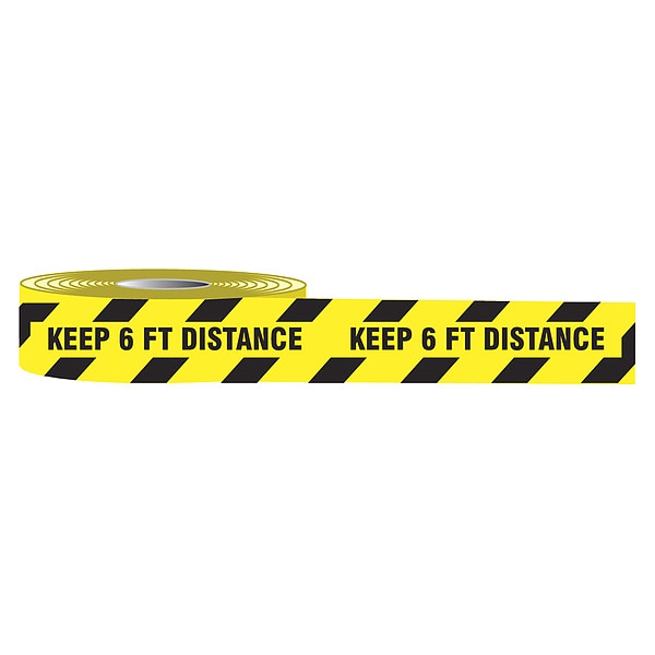 Barricade Tape, 3" x 1000-ft