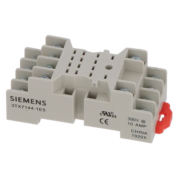 Relay Socket, Flat Pin Width 0.1 in